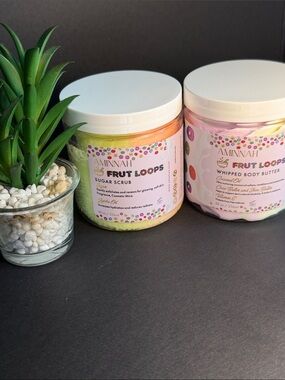 💕$10 each 💕Aminnah Frut Loops
Sugar and Whipped Body Butter 💕